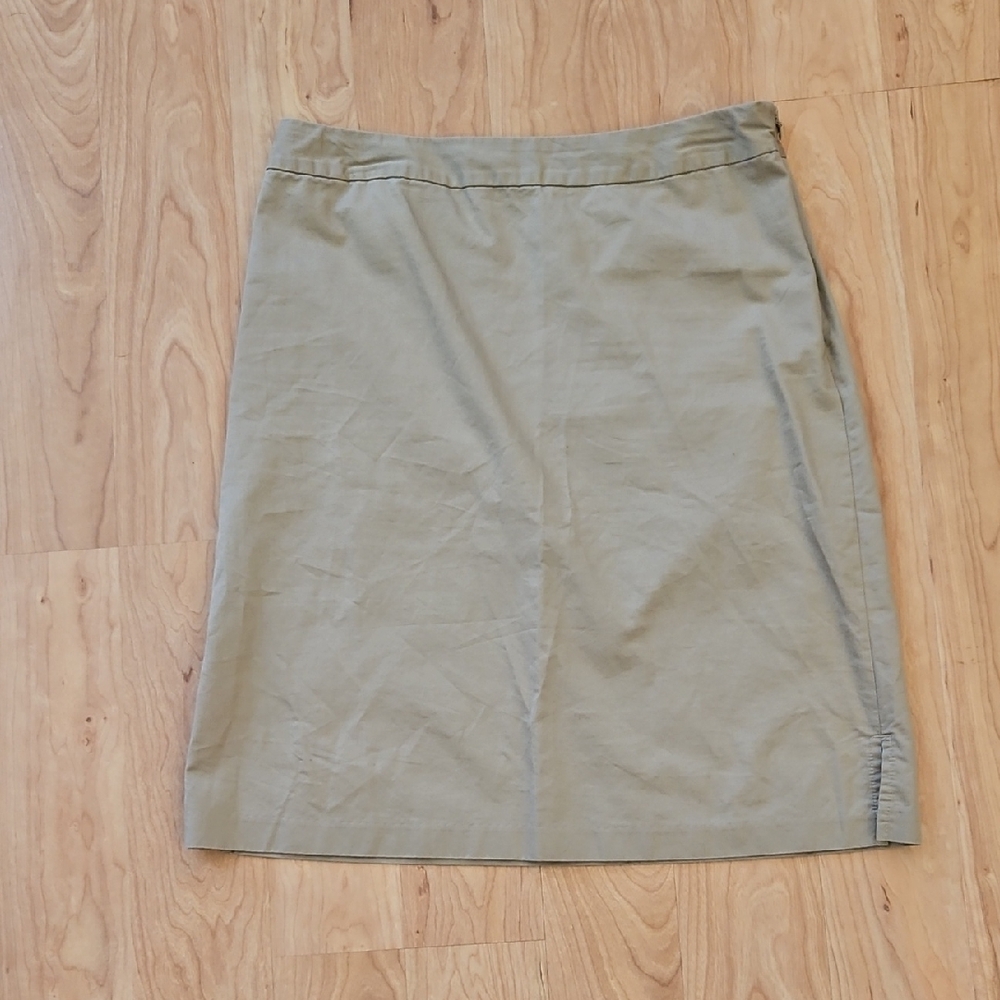 Gap Vintage Y2K Tan Knee-Length Pencil Skirt for Casual & Work Sz: 4